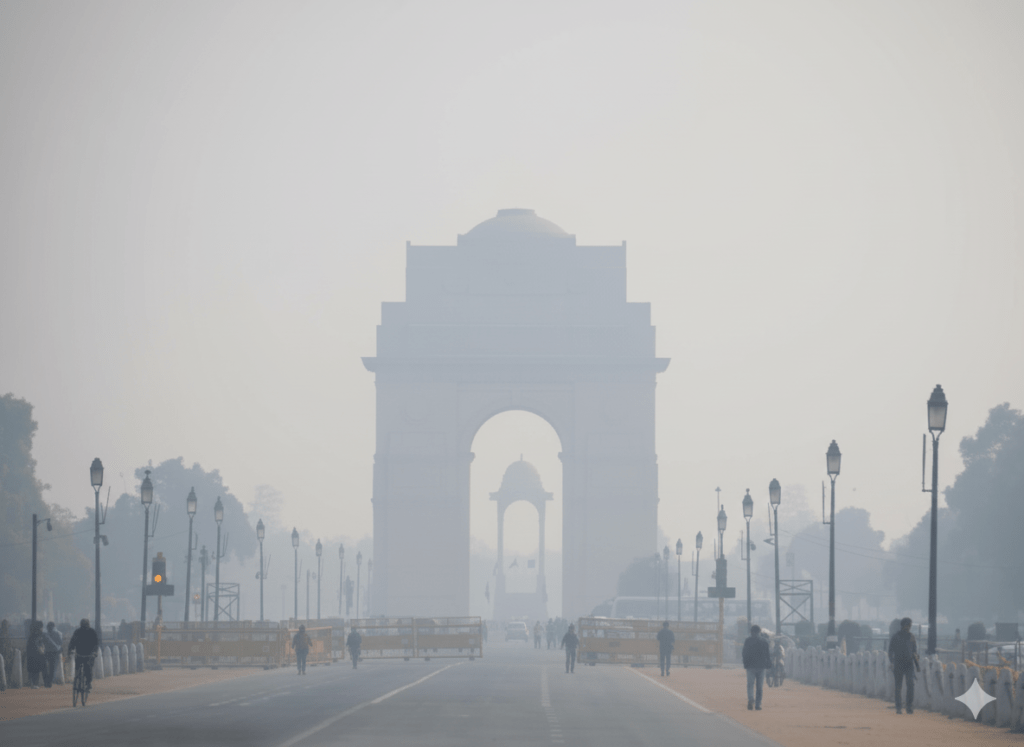 Is Living in Delhi-NCR Worth It Anymore? 3 delhi-aqi-india-gate