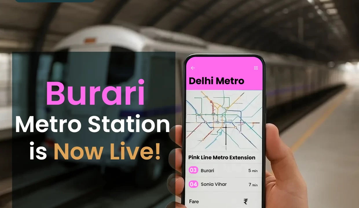 Burari Metro Station