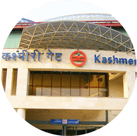 10 kmKashmiri Gate Metro Station
