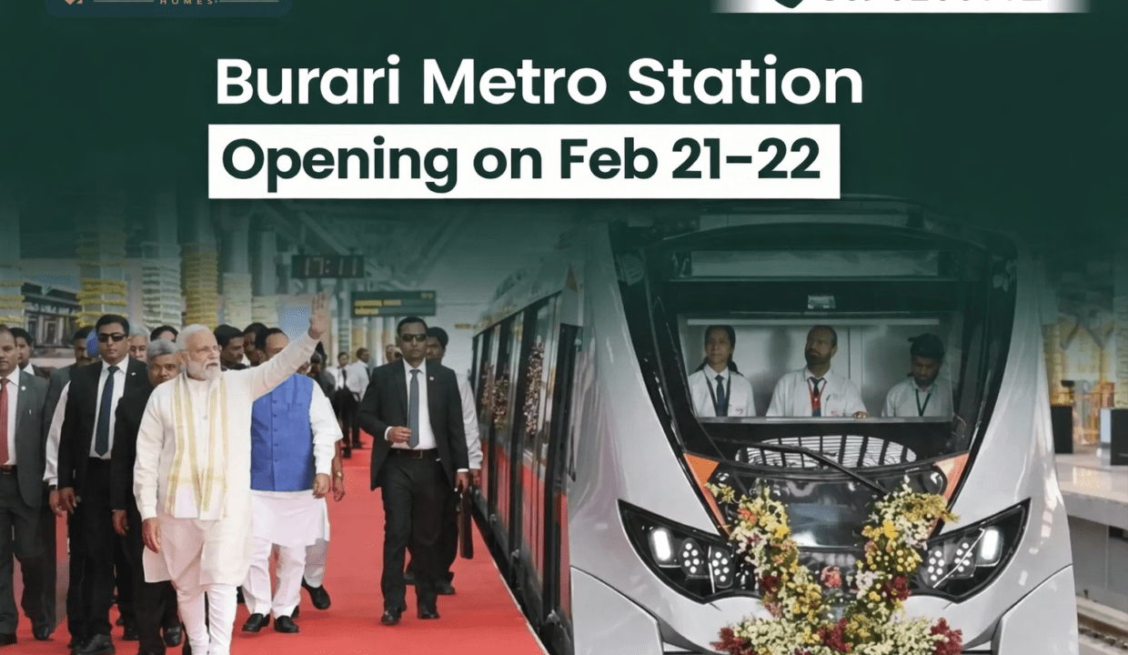 burari-metro-station-opening-on-feb-21-22