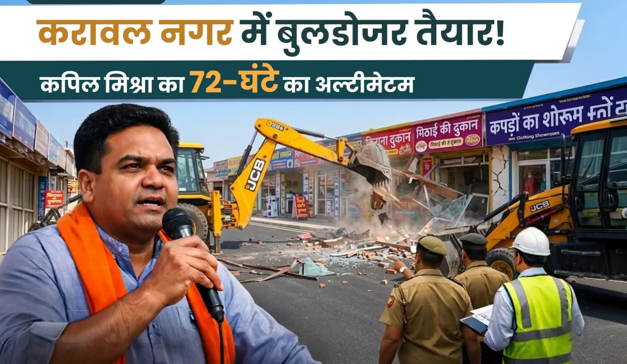 buldozer-action-by-kapil-mishra-in-karawal-nagar
